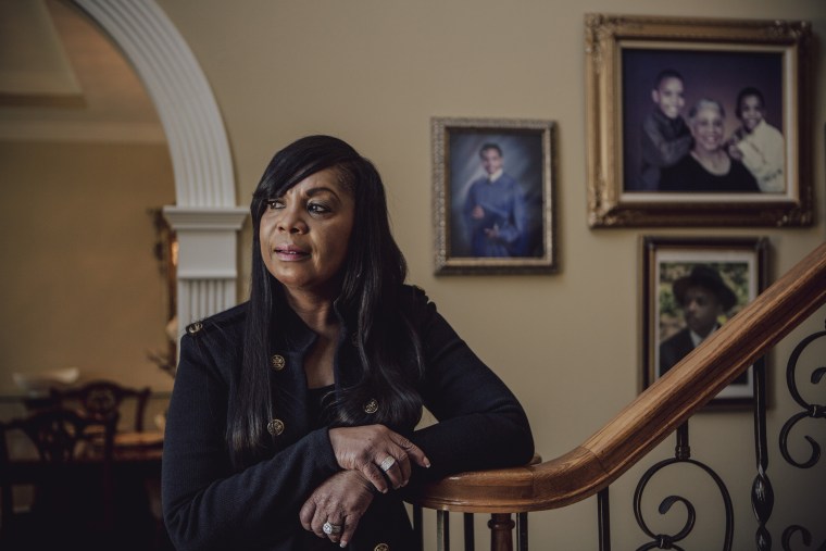 Image: Cheri Gardner, a candidate for Jefferson County Court Clerk, stands for a portrait at her home in Birmingham, March 14, 2018. African-American women are running in higher numbers in Jefferson County, Aabama.