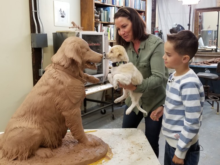 Smiley the blind therapy dog's beautiful legacy is living on.