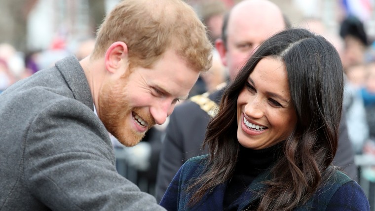 Prince Harry And Meghan Markle Visit Edinburgh