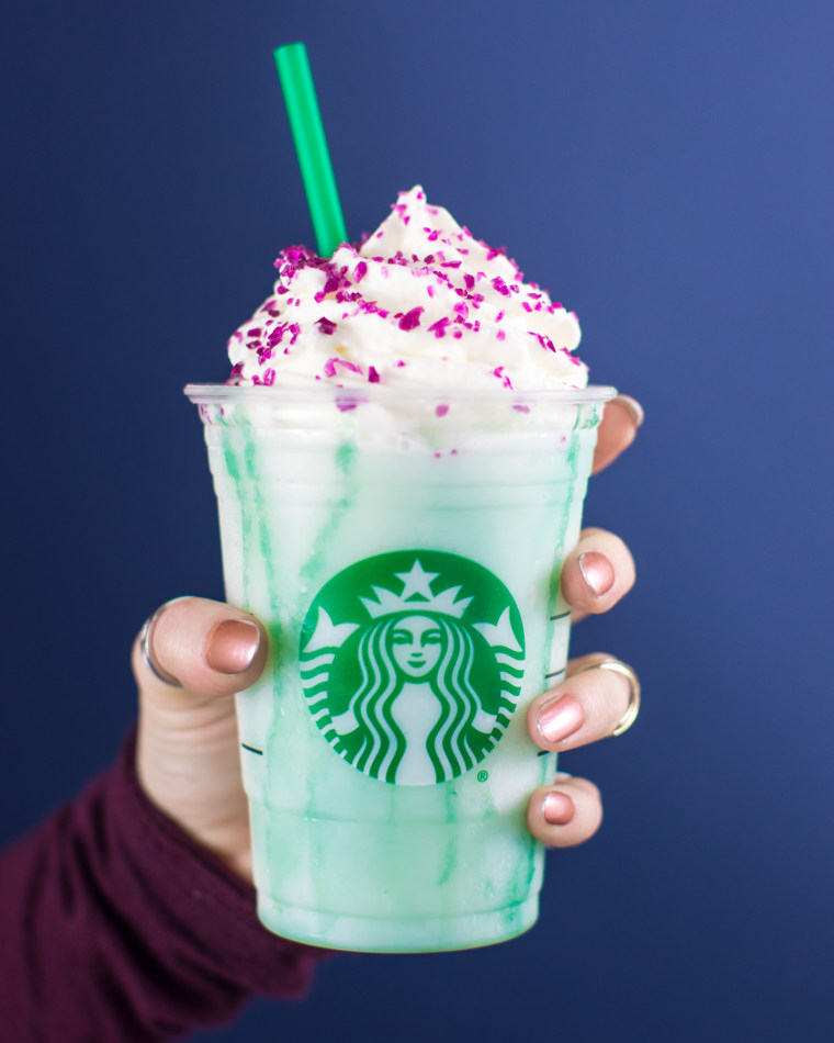 The Crystal Ball Frappuccino will only be available for four days.