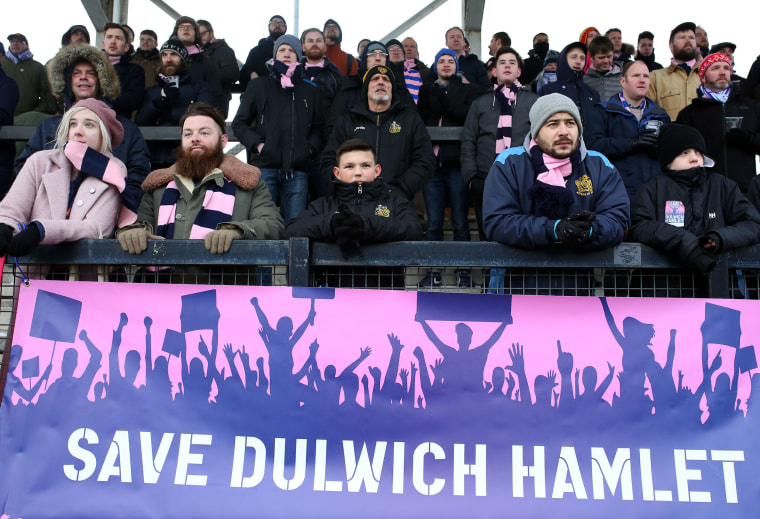 Image: Dulwich Hamlet Football Club Closure Threat
