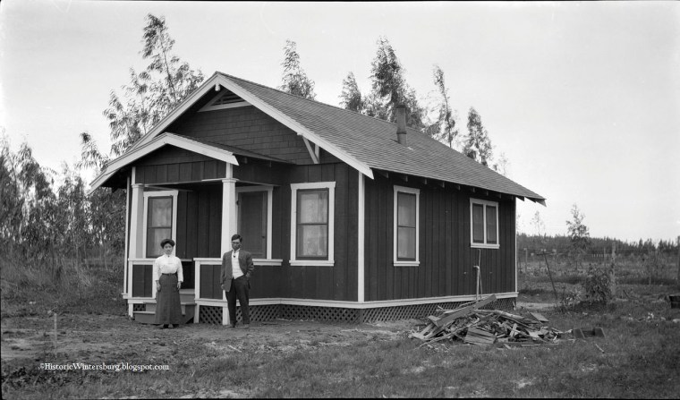 Image: Home of Charles Mitsuji and Yukiko Yajima Furuta, circa March 1913.