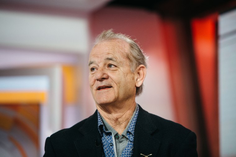 Image: Bill Murray on the Today Show on March 21, 2018.