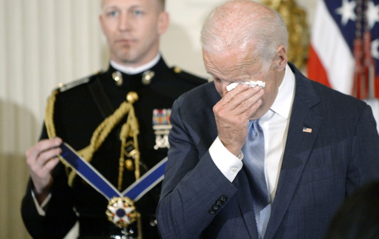 Image: Joe Biden EMotional In The State Dining Room