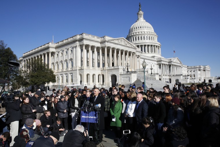 Image: Ted Deutch, Amy Klobuchar, Mark Kelly, Gabby Giffords