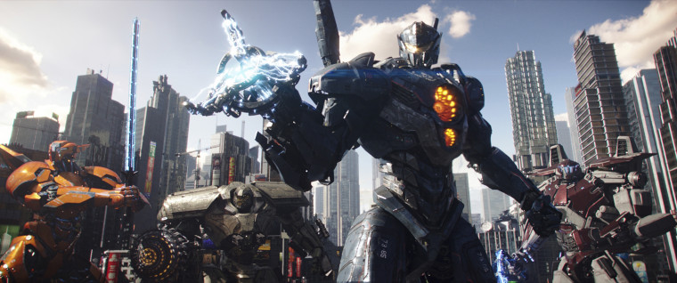Image: A scene from "Pacific Rim: Uprising."