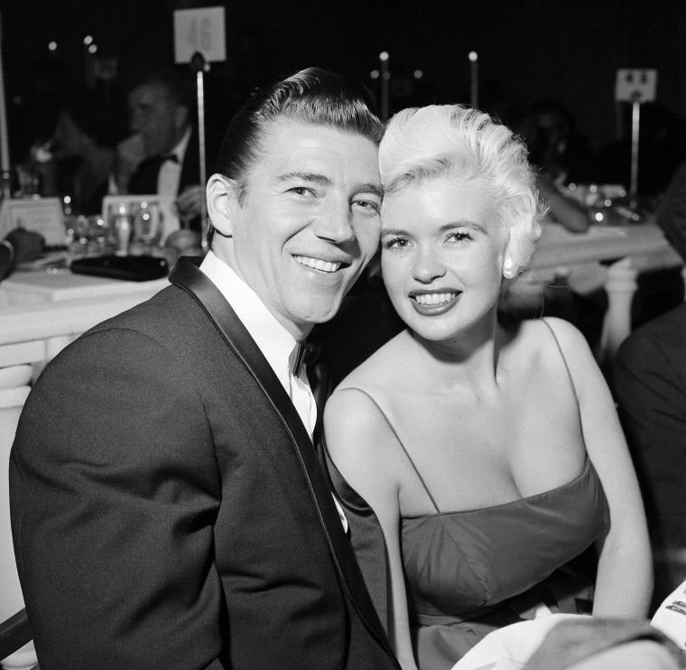 Jayne Mansfield and Mickey Hargitay