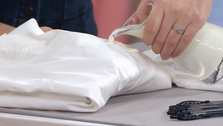 How to clean fabric stains