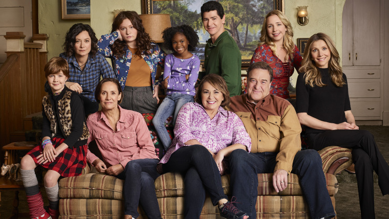 AMES MCNAMARA, SARA GILBERT, LAURIE METCALF, EMMA KENNEY, JAYDEN REY, ROSEANNE BARR, MICHAEL FISHMAN, JOHN GOODMAN, LECY GORANSON, SARAH CHALKE