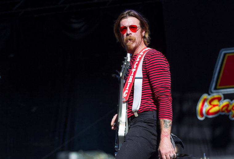 Image: Jesse Hughes with the Eagles of Death Metal