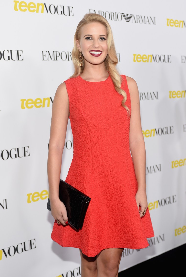 Image: Actress Caroline Sunshine attends Teen Vogue Celebrates the 13th Annual Young Hollywood Issue