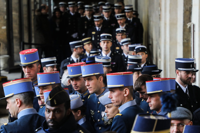 Image: National tribute to Lieutenant Colonel Arnaud Beltrame