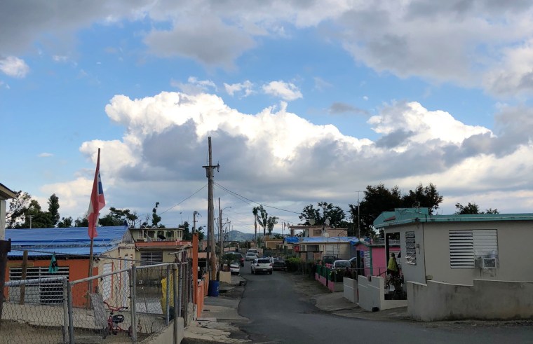 Image: Outside the capital city, several mountain communities like Yabucoa, seen here, are still desperate for power, supplies and attention.