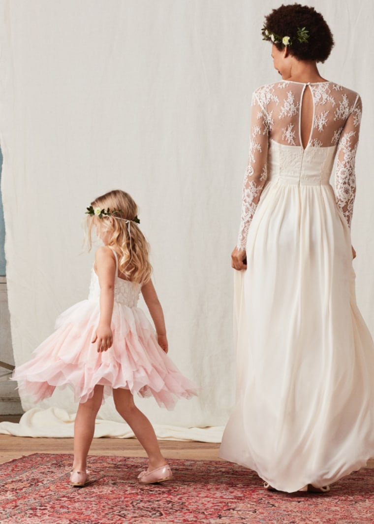 H&m lace wedding on sale dress