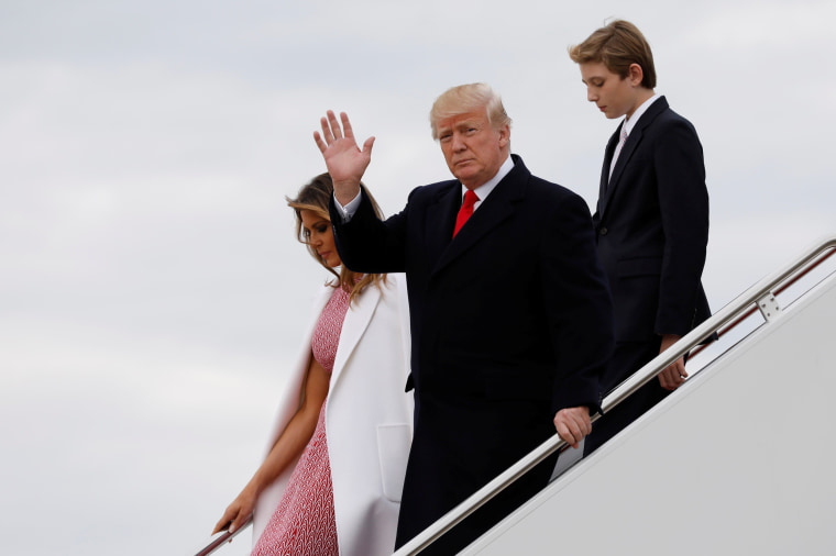 Image: President Trump arrives at Joint Base Andrews