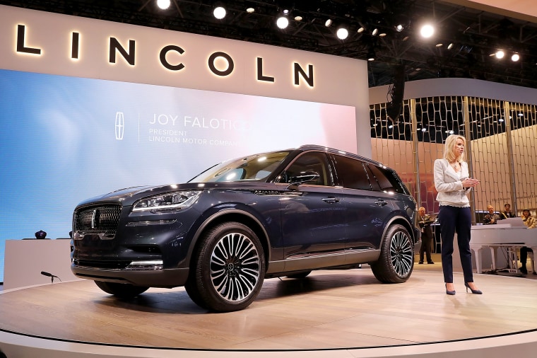 Image: Automobile Manufacturers  Debut Latest Models At The New York International Auto Show