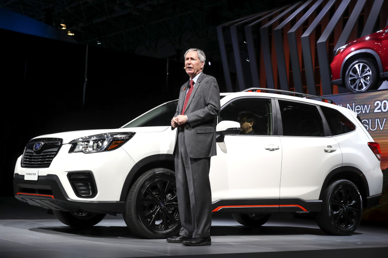 Image: Automobile Manufacturers Debut Latest Models At The New York International Auto Show