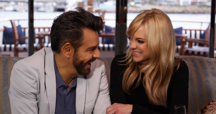 OVERBOARD interview on TODAY, from left: Eugenio Derbez Anna Faris, 2018.