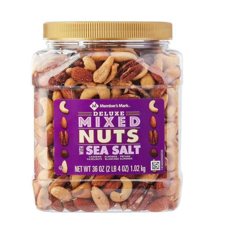 Mixed nuts on Amazon.