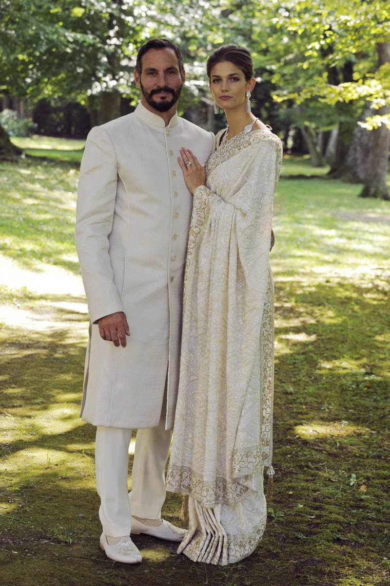 Prince Rahim Aga Khan and Kendra Salwa Spears