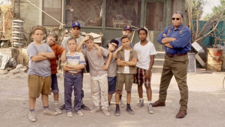 The Sandlot' cast reunited at Dodger Stadium for the film's 25th