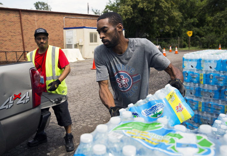 Image: Flint Michigan water