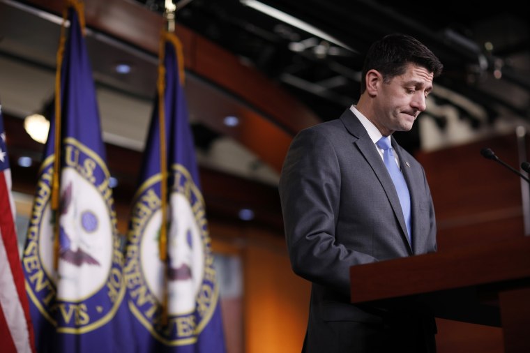 Image: House Speaker Paul Ryan announces he will not seek re-election in November
