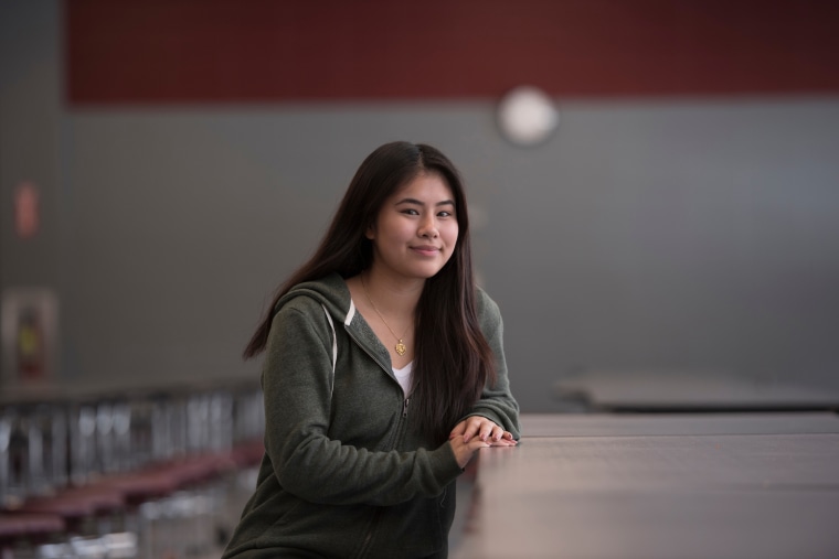 Image: Amber Phoumyvong, 17, is a Lowell High School senior