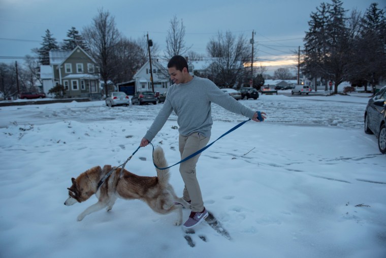 Image: Ben Lara, a senior at Lowell High School