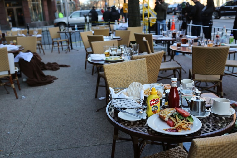 Image: Boston Deals With Aftermath Of Marathon Explosions