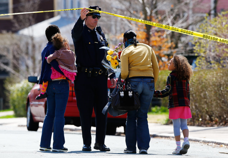 Image: Boston Deals With Aftermath Of Marathon Explosions