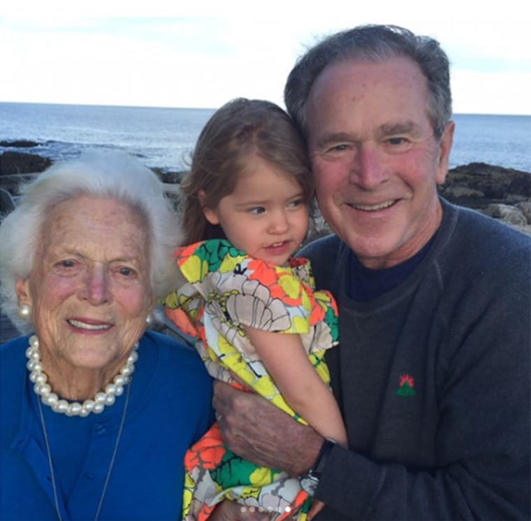 Barbara Bush with George H. Bush