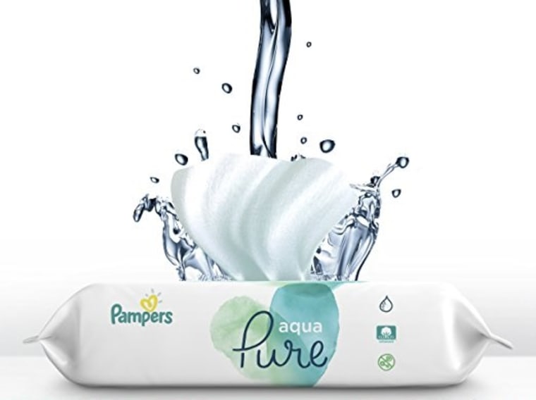 Pamper Aqua Pure Wipes