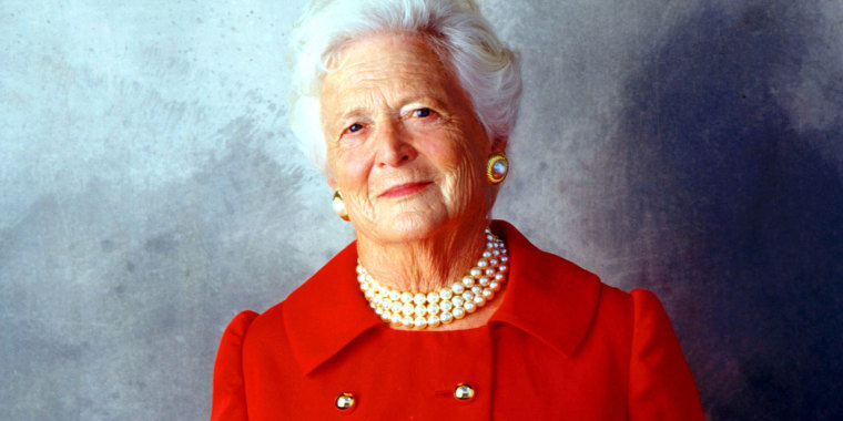 Former First Lady Barbara Bush