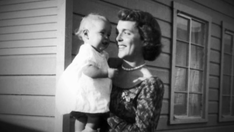 Barbara Bush with her daughter, Robin.