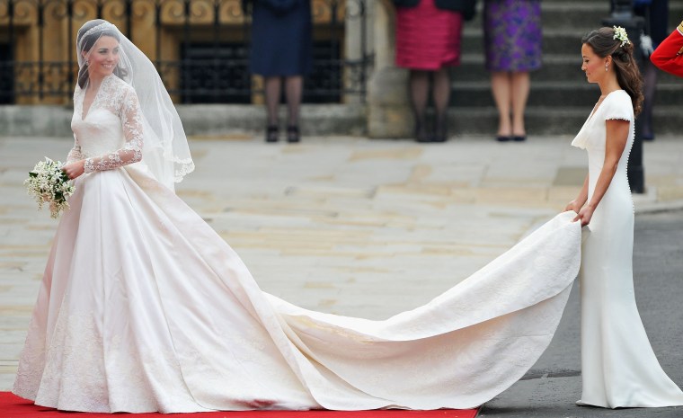 Image: Image: Royal Wedding - Wedding Guests And Party Make Their Way To Westminster Abbey