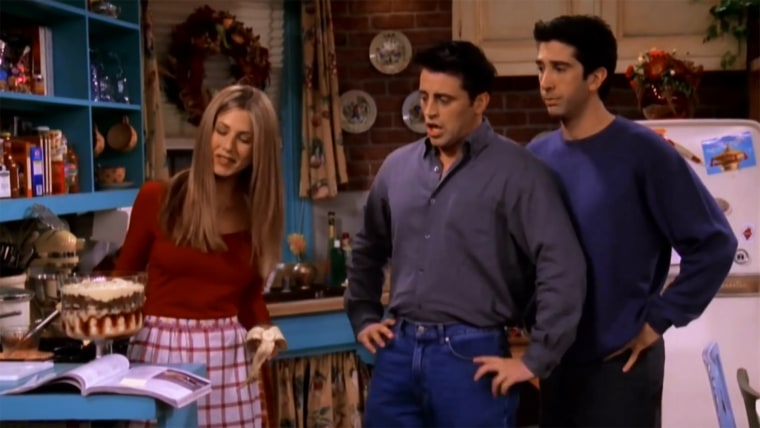 "Friends" meat trifle scene