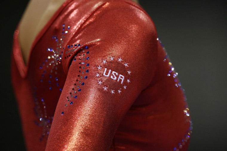 Image: A team USA gymnast