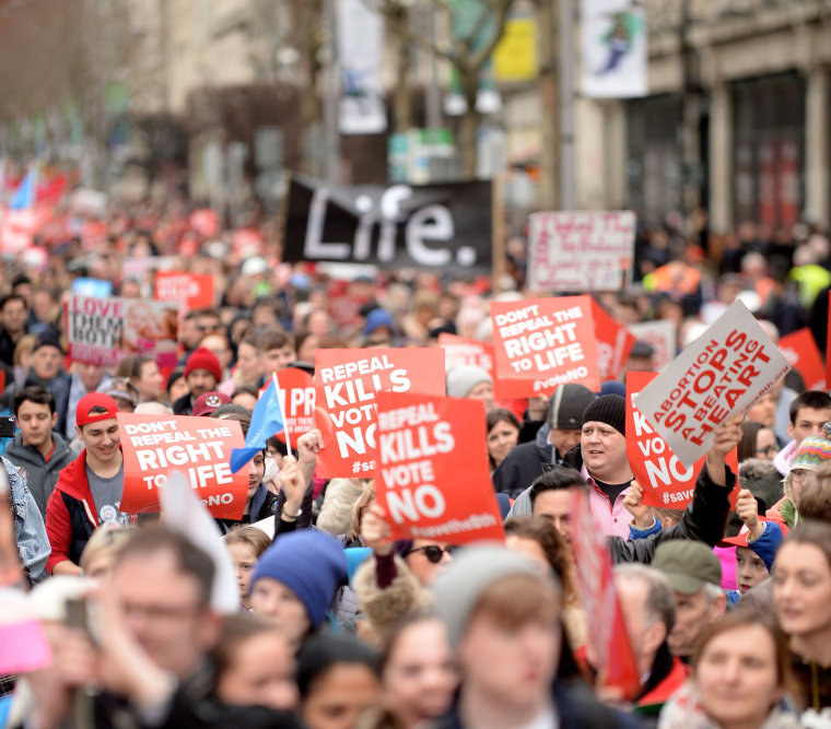 Image: Ireland abortion laws