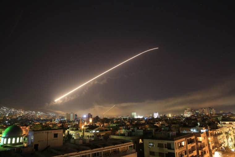 Image: US Syria missile strike