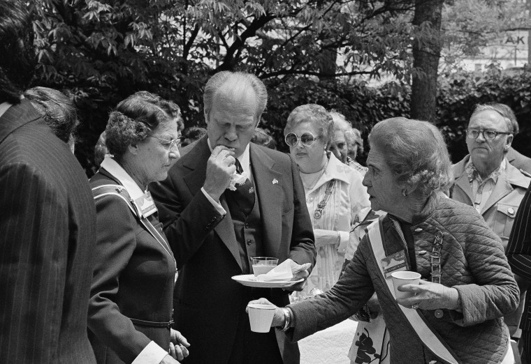 Image: Gerald Ford Alamo visit