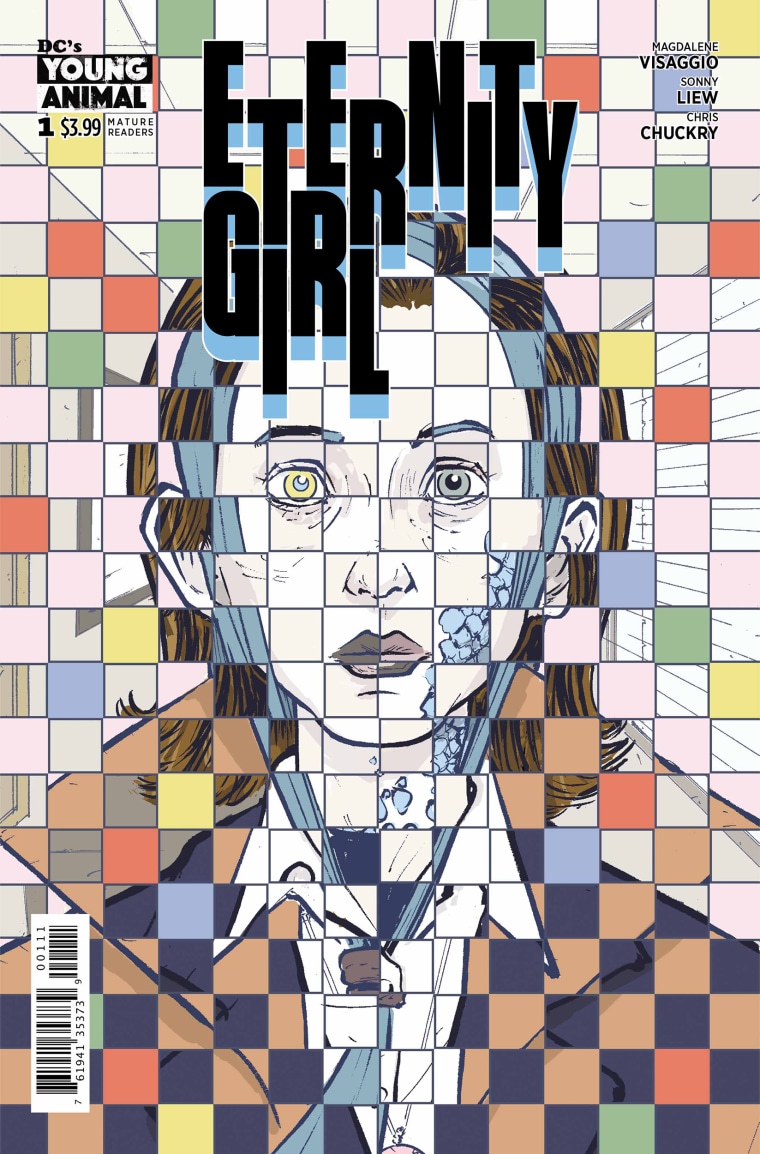 Image: The cover from an issue of "Eternity Girl."