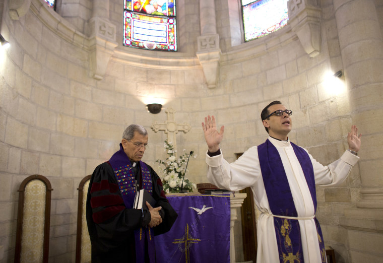 Image: Christians in Bethlehem