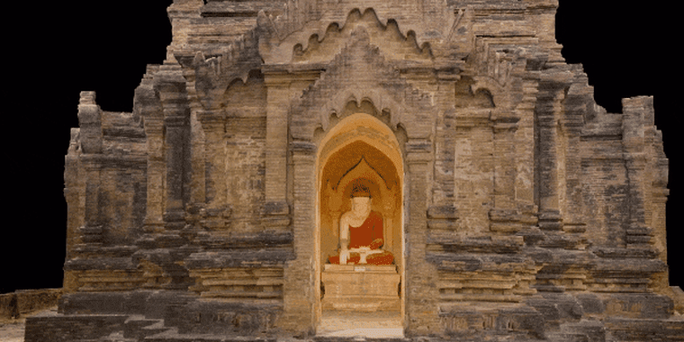 Image: Temple in Bagan