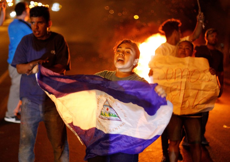 Image: Nicaragua protest