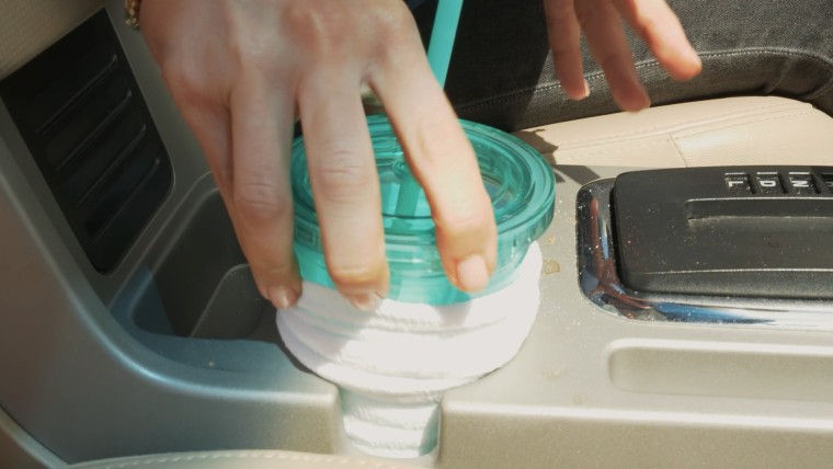 How to Clean a Sticky Car Cup Holder