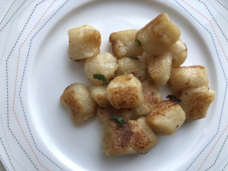 Cauliflower gnocchi