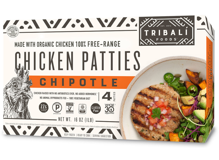 Tribali Foods Chipotle Chicken Patties
