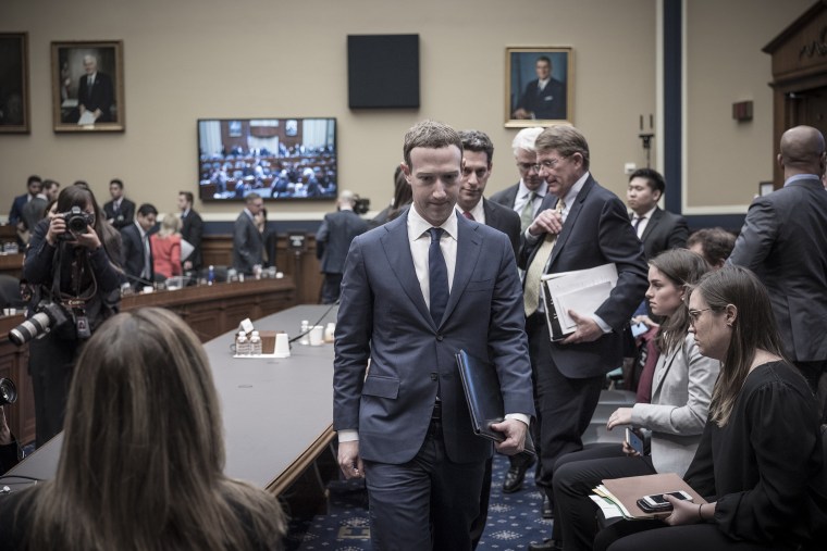 Image: Mark Zuckerberg appears before the House and Energy Committee in Washington