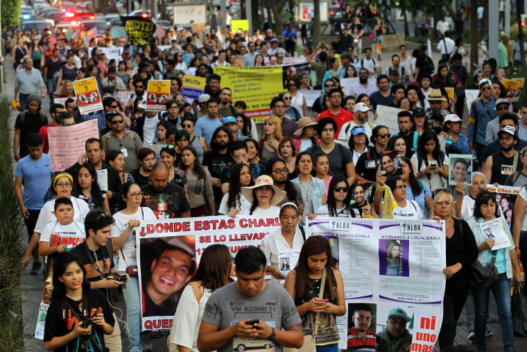 Image: MEXICO-VIOLENCE-STUDENTS